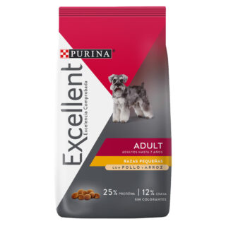 EXCELLENT  Adult chicken&rice Small Breed 3kg