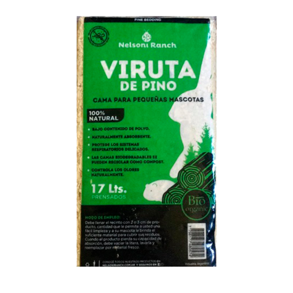 VIRUTA DE PINO DIMBO (5 LITROS)  1uni.