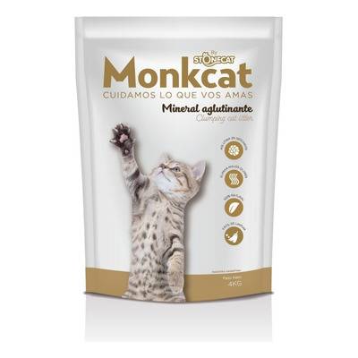 ARENA MINERAL MONKCAT AGLUTINANTES 4KG