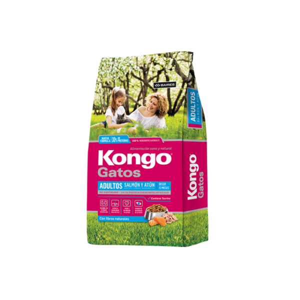 KONGO Gato gourmet SALMON Y ATUN 15kg