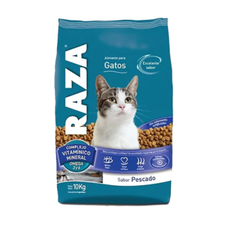 RAZA GATO PESCADO 10KG