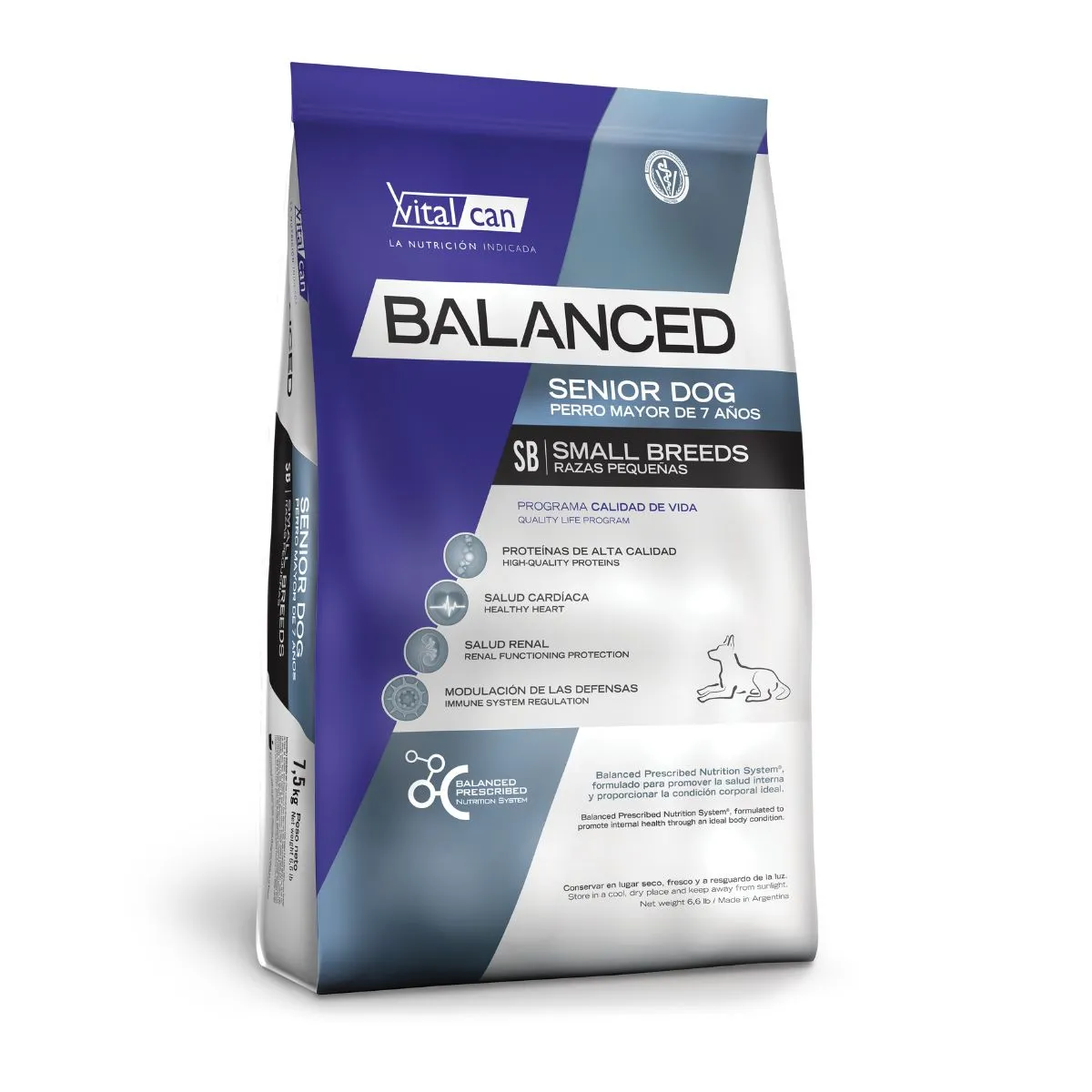 VITAL CAN Balanced Senior Razas Peq. 7,5kg