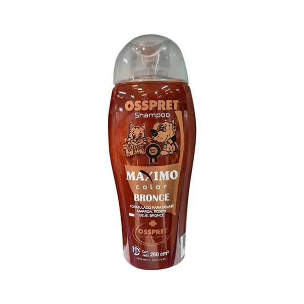SHAMPOO Osspret MAXIMO COLOR Bronce 250 cc