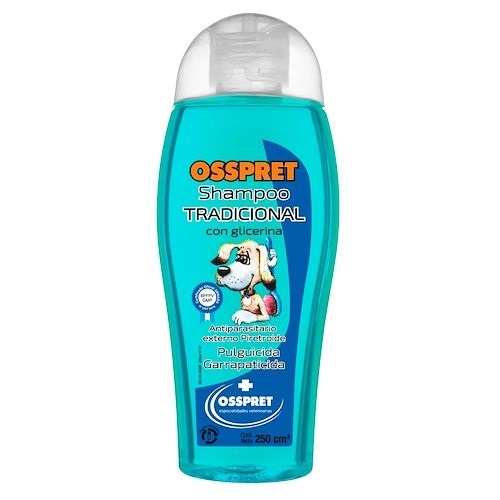 SHAMPOO Osspret TRADICIONAL C/GLICE 250cc