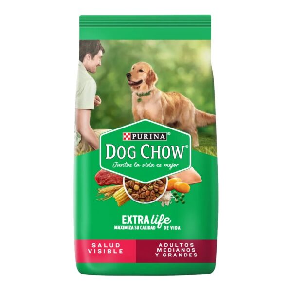 DOG CHOW ADULTO MED/GRANDE S/COL 8kg