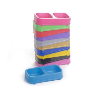 COMEDERO DOBLE RECTANGULAR (28x16x5)