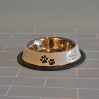 COMEDERO METAL COLOR CHICO 15CM