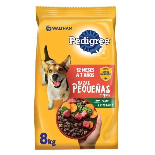 PEDIGREE RAZAS PEQUEÑAS X 8 KG