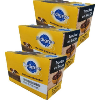 POUCH PEDIGREE CAJA 12 UNIDADES X 85 grs.