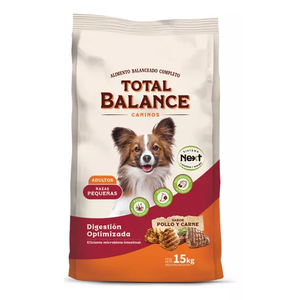 TOTAL BALANCE ADULTO RAZA PEQUEÑA 15KG